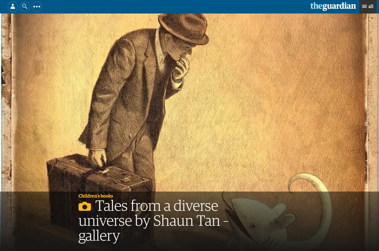 Tales from a diverse universe by Shaun Tan